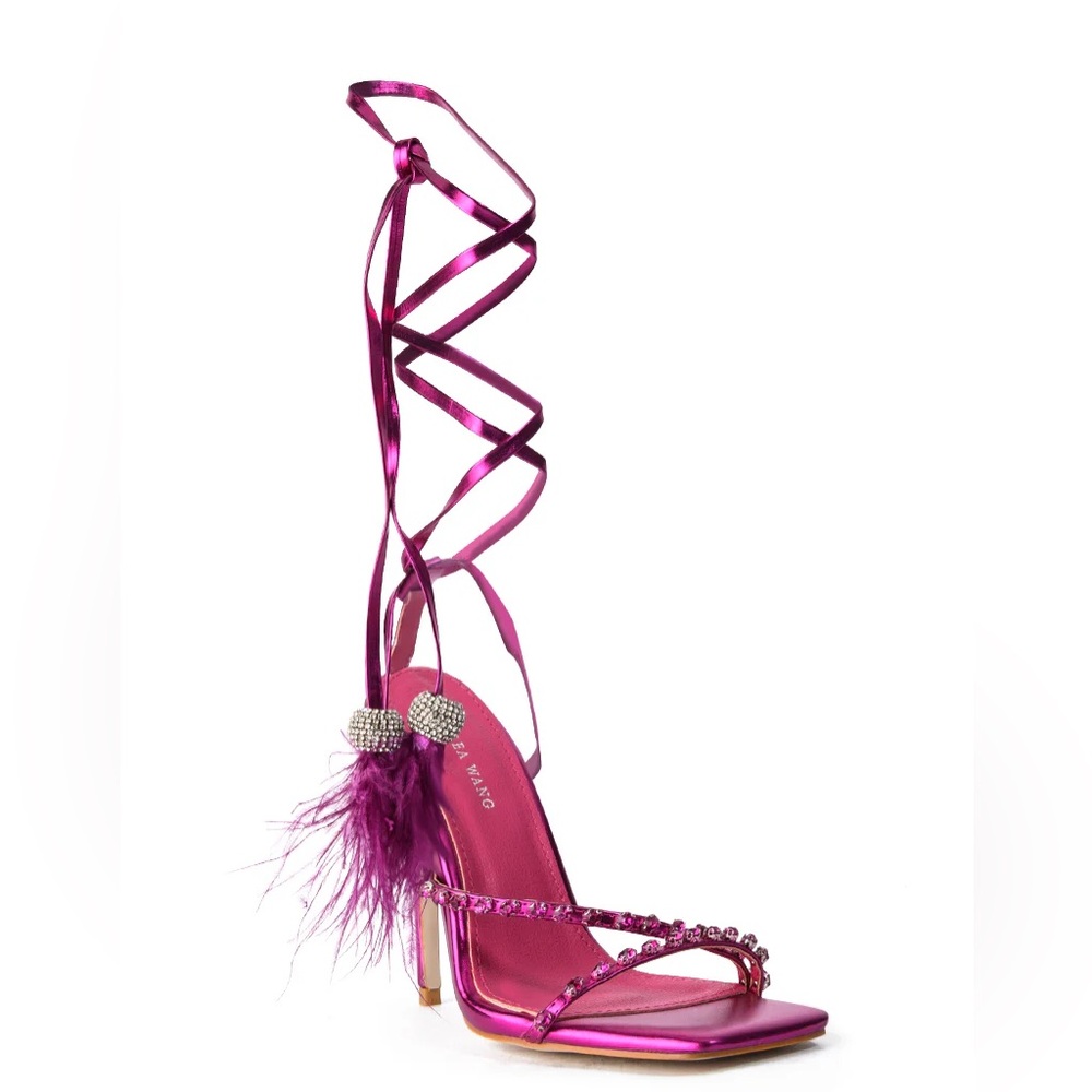 Brand New Elegant Pink Strappy Heels